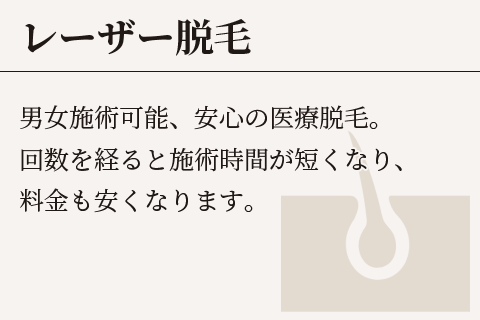 レーザー脱毛