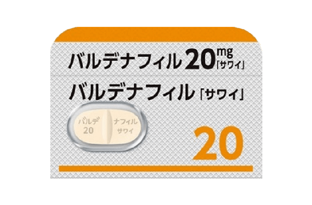 バルデナフィル錠